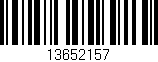 Código de barras (EAN, GTIN, SKU, ISBN): '13652157'