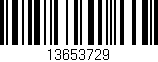 Código de barras (EAN, GTIN, SKU, ISBN): '13653729'