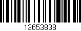 Código de barras (EAN, GTIN, SKU, ISBN): '13653838'