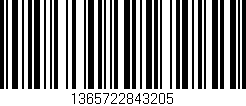 Código de barras (EAN, GTIN, SKU, ISBN): '1365722843205'