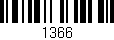 Código de barras (EAN, GTIN, SKU, ISBN): '1366'