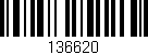 Código de barras (EAN, GTIN, SKU, ISBN): '136620'
