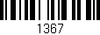 Código de barras (EAN, GTIN, SKU, ISBN): '1367'