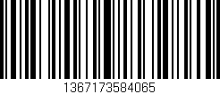 Código de barras (EAN, GTIN, SKU, ISBN): '1367173584065'