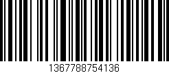 Código de barras (EAN, GTIN, SKU, ISBN): '1367788754136'