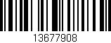 Código de barras (EAN, GTIN, SKU, ISBN): '13677908'