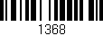 Código de barras (EAN, GTIN, SKU, ISBN): '1368'