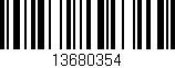 Código de barras (EAN, GTIN, SKU, ISBN): '13680354'