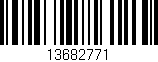 Código de barras (EAN, GTIN, SKU, ISBN): '13682771'