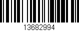 Código de barras (EAN, GTIN, SKU, ISBN): '13682994'