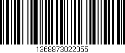 Código de barras (EAN, GTIN, SKU, ISBN): '1368873022055'