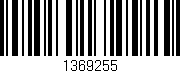 Código de barras (EAN, GTIN, SKU, ISBN): '1369255'