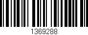 Código de barras (EAN, GTIN, SKU, ISBN): '1369288'
