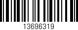 Código de barras (EAN, GTIN, SKU, ISBN): '13696319'