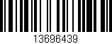 Código de barras (EAN, GTIN, SKU, ISBN): '13696439'