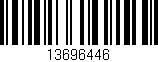 Código de barras (EAN, GTIN, SKU, ISBN): '13696446'
