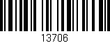 Código de barras (EAN, GTIN, SKU, ISBN): '13706'