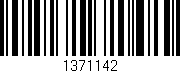 Código de barras (EAN, GTIN, SKU, ISBN): '1371142'