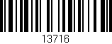 Código de barras (EAN, GTIN, SKU, ISBN): '13716'