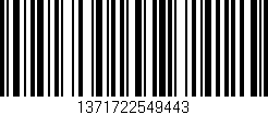 Código de barras (EAN, GTIN, SKU, ISBN): '1371722549443'