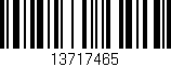 Código de barras (EAN, GTIN, SKU, ISBN): '13717465'