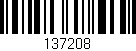 Código de barras (EAN, GTIN, SKU, ISBN): '137208'