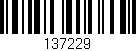 Código de barras (EAN, GTIN, SKU, ISBN): '137229'