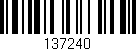 Código de barras (EAN, GTIN, SKU, ISBN): '137240'