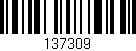 Código de barras (EAN, GTIN, SKU, ISBN): '137309'
