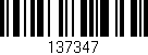 Código de barras (EAN, GTIN, SKU, ISBN): '137347'