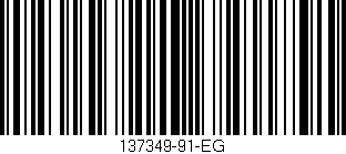 Código de barras (EAN, GTIN, SKU, ISBN): '137349-91-EG'