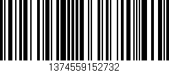 Código de barras (EAN, GTIN, SKU, ISBN): '1374559152732'