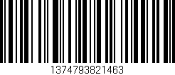 Código de barras (EAN, GTIN, SKU, ISBN): '1374793821463'