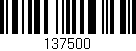 Código de barras (EAN, GTIN, SKU, ISBN): '137500'