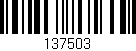 Código de barras (EAN, GTIN, SKU, ISBN): '137503'