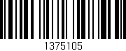Código de barras (EAN, GTIN, SKU, ISBN): '1375105'