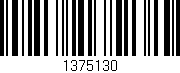 Código de barras (EAN, GTIN, SKU, ISBN): '1375130'