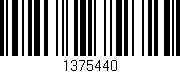 Código de barras (EAN, GTIN, SKU, ISBN): '1375440'