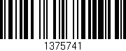 Código de barras (EAN, GTIN, SKU, ISBN): '1375741'
