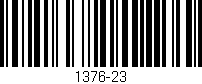 Código de barras (EAN, GTIN, SKU, ISBN): '1376-23'