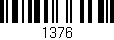Código de barras (EAN, GTIN, SKU, ISBN): '1376'