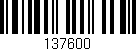 Código de barras (EAN, GTIN, SKU, ISBN): '137600'
