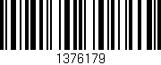 Código de barras (EAN, GTIN, SKU, ISBN): '1376179'