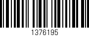 Código de barras (EAN, GTIN, SKU, ISBN): '1376195'