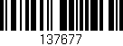 Código de barras (EAN, GTIN, SKU, ISBN): '137677'