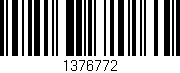 Código de barras (EAN, GTIN, SKU, ISBN): '1376772'