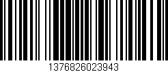 Código de barras (EAN, GTIN, SKU, ISBN): '1376826023943'