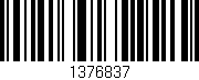 Código de barras (EAN, GTIN, SKU, ISBN): '1376837'