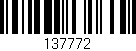 Código de barras (EAN, GTIN, SKU, ISBN): '137772'