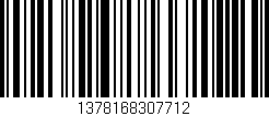 Código de barras (EAN, GTIN, SKU, ISBN): '1378168307712'